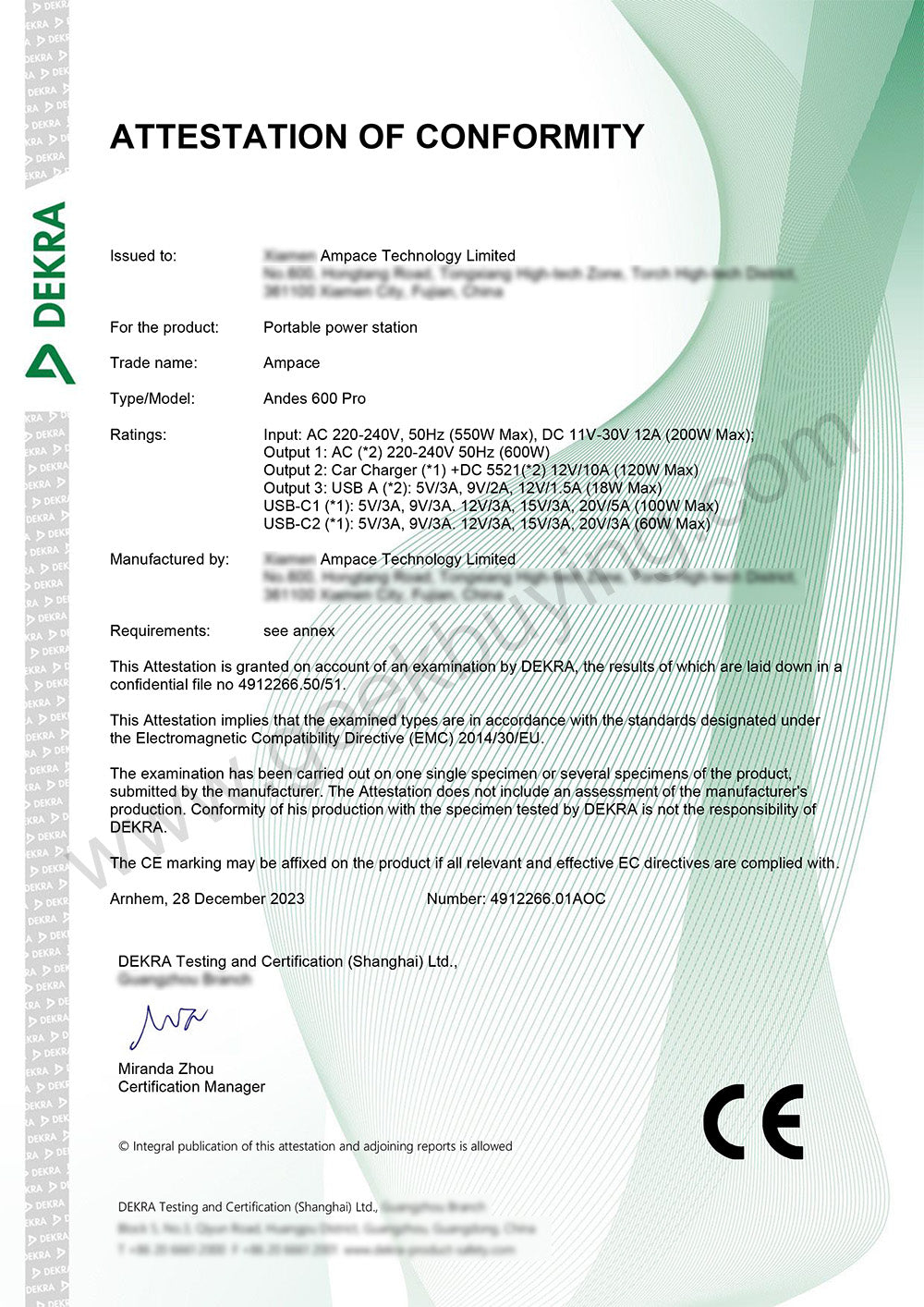 Přenosná elektrárna Ampace Andes 600 Pro, hybridní baterie 584 Wh LiFePO4, solární generátor SiCPrime 600 W (přepěťový proud 1800 W), dobití na 80 % za 1 hodinu, 2x AC 2x USB-A 2x USB-C 2x 5521 1x autozásuvka, 2000 cyklů, -20 ℃ ~ 45 ℃, ovládání pomocí aplikace, pro venkovní použití, obytné vozy, domácí použití