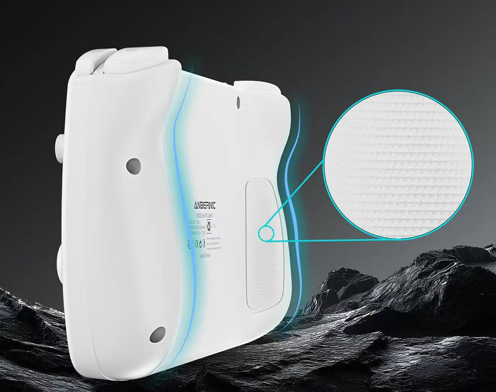 Herní konzole ANBERNIC RG CubeXX, 3,95palcová 720*720 IPS obrazovka, 64bitový Linux, 5G WiFi Bluetooth 4.2, streamování Moonlight, 6,5 hodiny hraní, RGB podsvícení - šedá