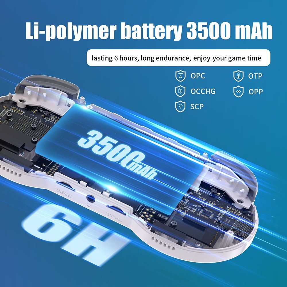 Herní konzole ANBERNIC RG353PS, 64GB TF karta - bílá