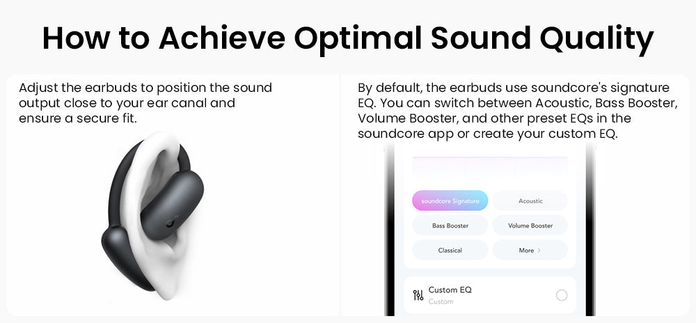 Anker Soundcore AeroFit 2 Bezdrátová sluchátka s otevřeným uchem, nastavitelné háčky na uši, Bluetooth 5.4, bezdrátový zvuk s vysokým rozlišením - černá