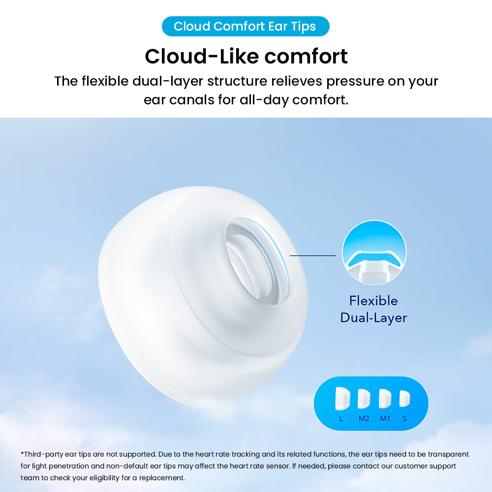 Anker Soundcore Liberty 4 True Wireless ANC sluchátka, bezdrátový zvuk s vysokým rozlišením, prostorový zvuk s duálními režimy, senzor tepové frekvence - černá