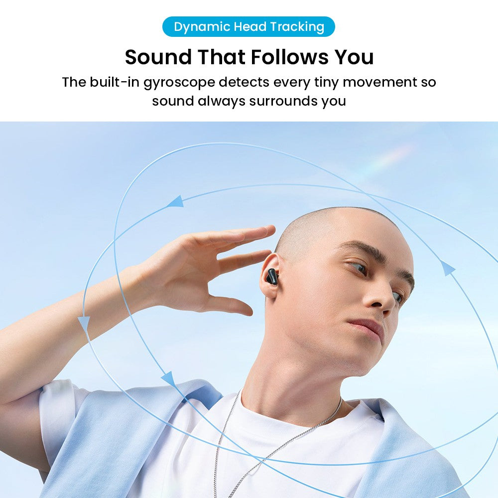 Anker Soundcore Liberty 4 True Wireless ANC sluchátka, bezdrátový zvuk s vysokým rozlišením, prostorový zvuk s duálními režimy, senzor tepové frekvence - černá