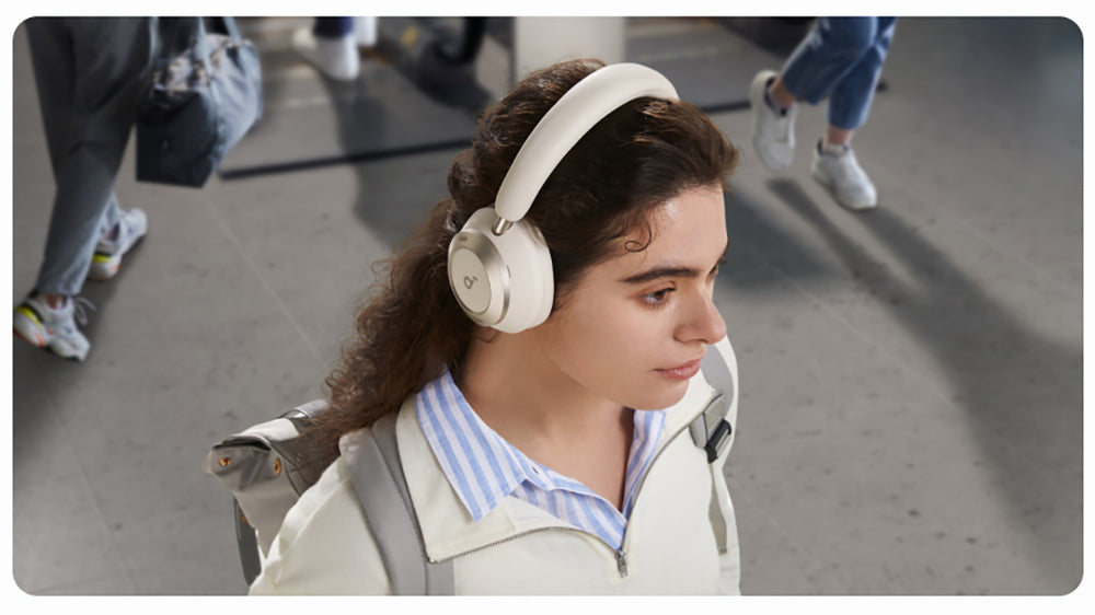 Sluchátka Anker Soundcore Space One Pro, adaptivní ANC, 40 hodin přehrávání (ANC zapnuté), bezdrátový zvuk ve vysokém rozlišení, ultrarychlé nabíjení - černá