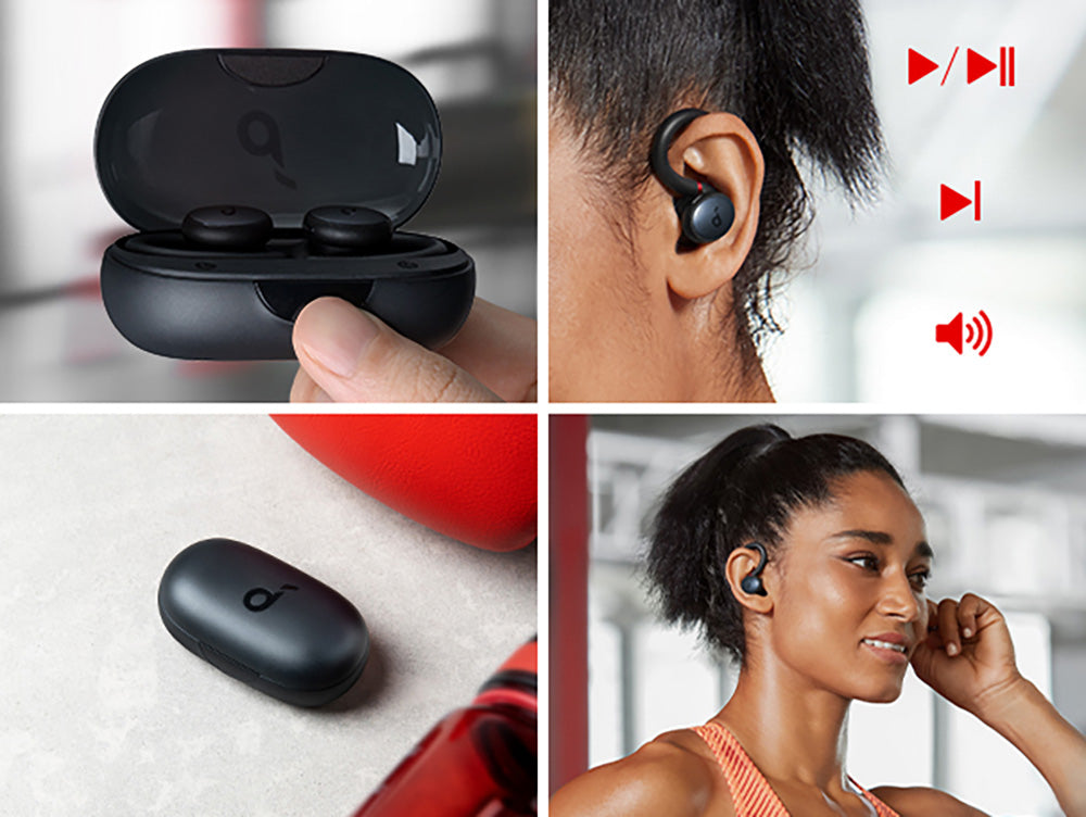 Anker Soundcore Sport X10 TWS sluchátka do uší pro cvičení - černá