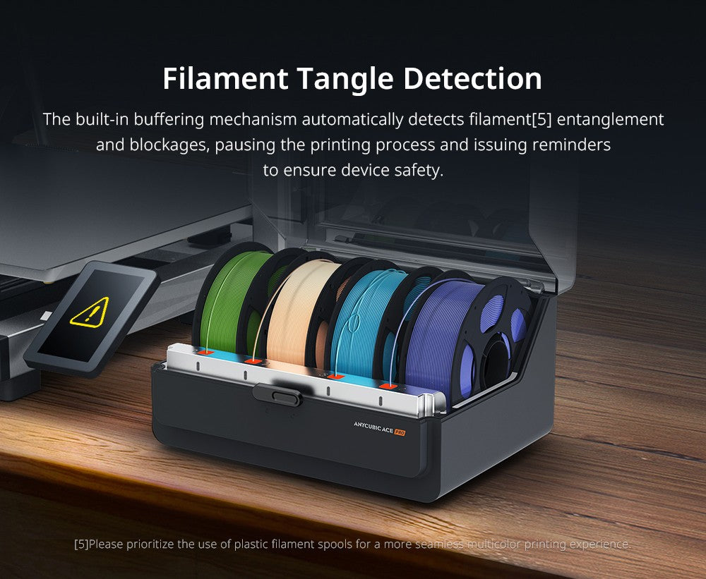 Kombinovaná 3D tiskárna Anycubic Kobra 3 Max, tisk až 8 barev, barevný procesor ACE Pro, vysokorychlostní tisk 600 mm/s, automatické vyrovnávání a ochrana proti ztrátě kroku, 420*420*500 mm