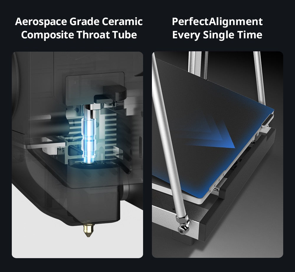 Kombinovaná 3D tiskárna Anycubic Kobra 3 Max, tisk až 8 barev, barevný procesor ACE Pro, vysokorychlostní tisk 600 mm/s, automatické vyrovnávání a ochrana proti ztrátě kroku, 420*420*500 mm