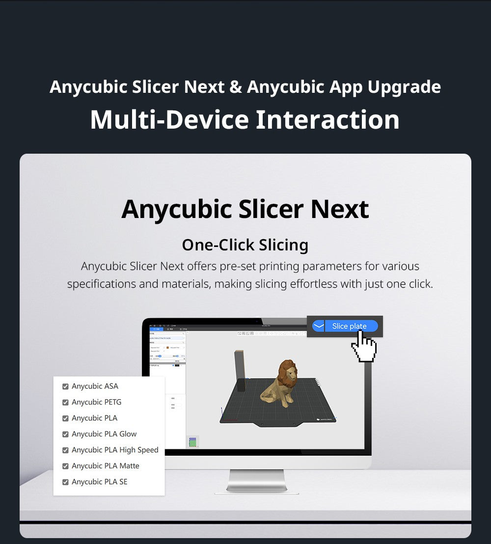 Kombinovaná 3D tiskárna Anycubic Kobra 3 Max, tisk až 8 barev, barevný procesor ACE Pro, vysokorychlostní tisk 600 mm/s, automatické vyrovnávání a ochrana proti ztrátě kroku, 420*420*500 mm