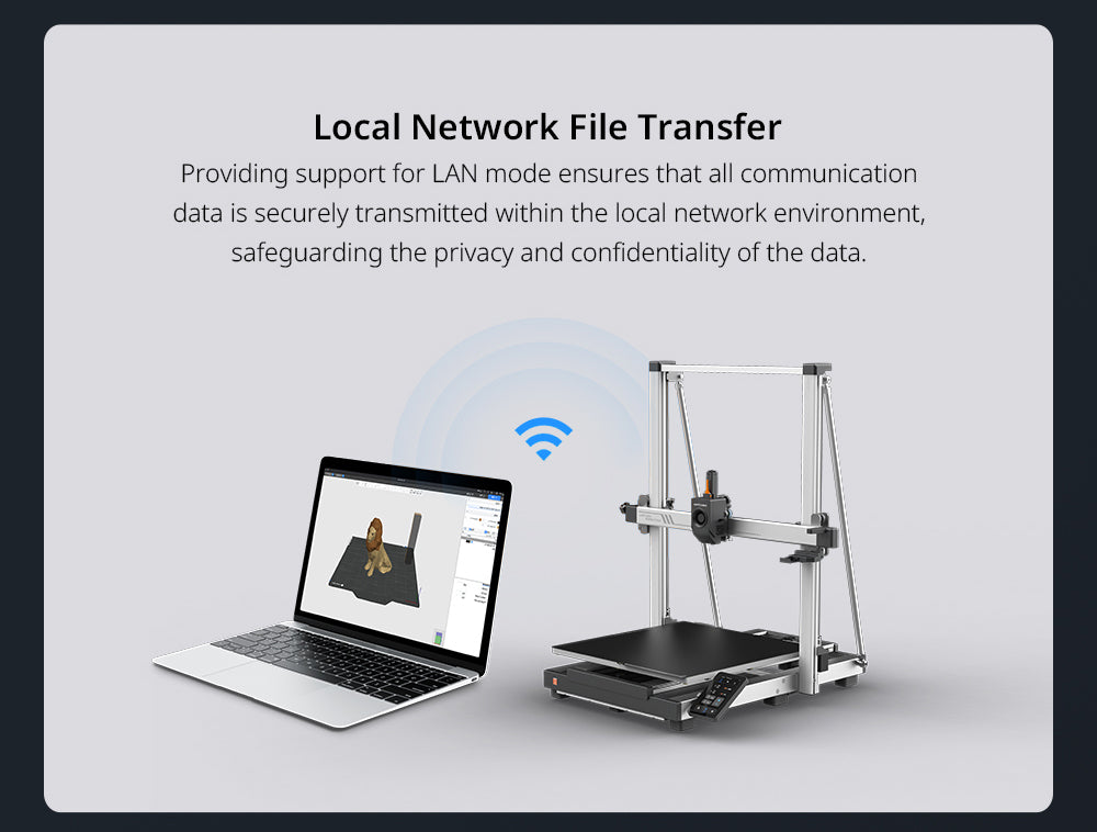 Kombinovaná 3D tiskárna Anycubic Kobra 3 Max, tisk až 8 barev, barevný procesor ACE Pro, vysokorychlostní tisk 600 mm/s, automatické vyrovnávání a ochrana proti ztrátě kroku, 420*420*500 mm