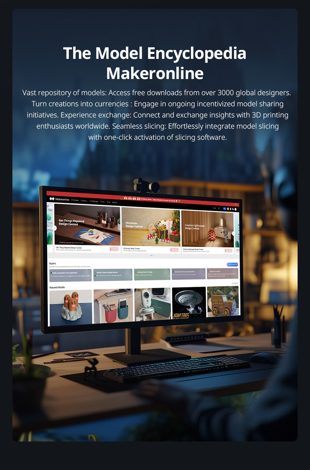 Kombinovaná 3D tiskárna Anycubic Kobra 3 Max, tisk až 8 barev, barevný procesor ACE Pro, vysokorychlostní tisk 600 mm/s, automatické vyrovnávání a ochrana proti ztrátě kroku, 420*420*500 mm