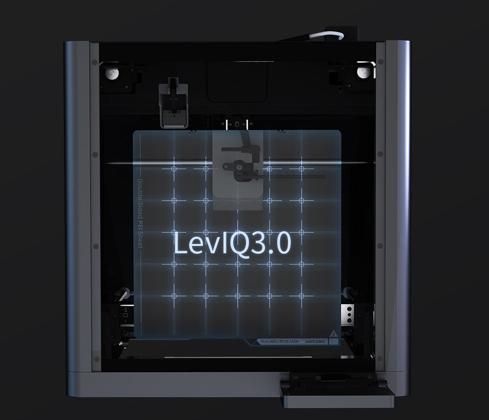 3D tiskárna ANYCUBIC KOBRA S1 COMBO, zářivý 8barevný tisk, ultra vysoká rychlost 600 mm/s, automatické vyrovnávání, hotend 320 °C, ultratichý chod 44 dB, konstrukce CoreXY, 250 * 250 * 250 mm