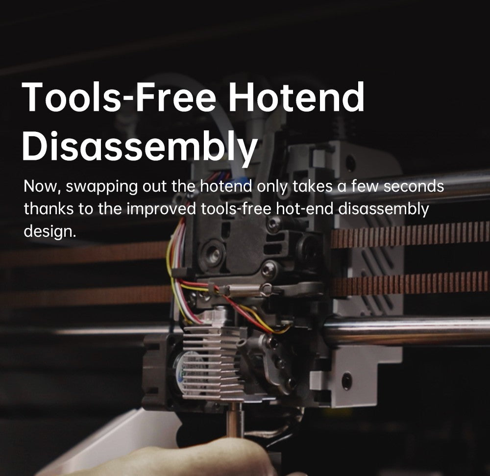 3D tiskárna Anycubic Kobra S1, uzavřená konstrukce CoreXY, ultrarychlý tisk 600 mm/s, podpora vícebarevného tisku s ACE Pro, hotend 320℃, ultratichý provoz 44 dB, 250*250*250 mm