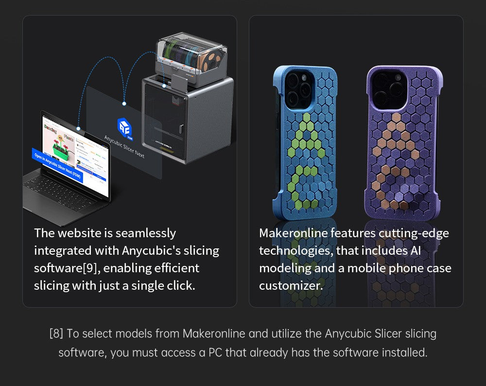 3D tiskárna Anycubic Kobra S1, uzavřená konstrukce CoreXY, ultrarychlý tisk 600 mm/s, podpora vícebarevného tisku s ACE Pro, hotend 320℃, ultratichý provoz 44 dB, 250*250*250 mm