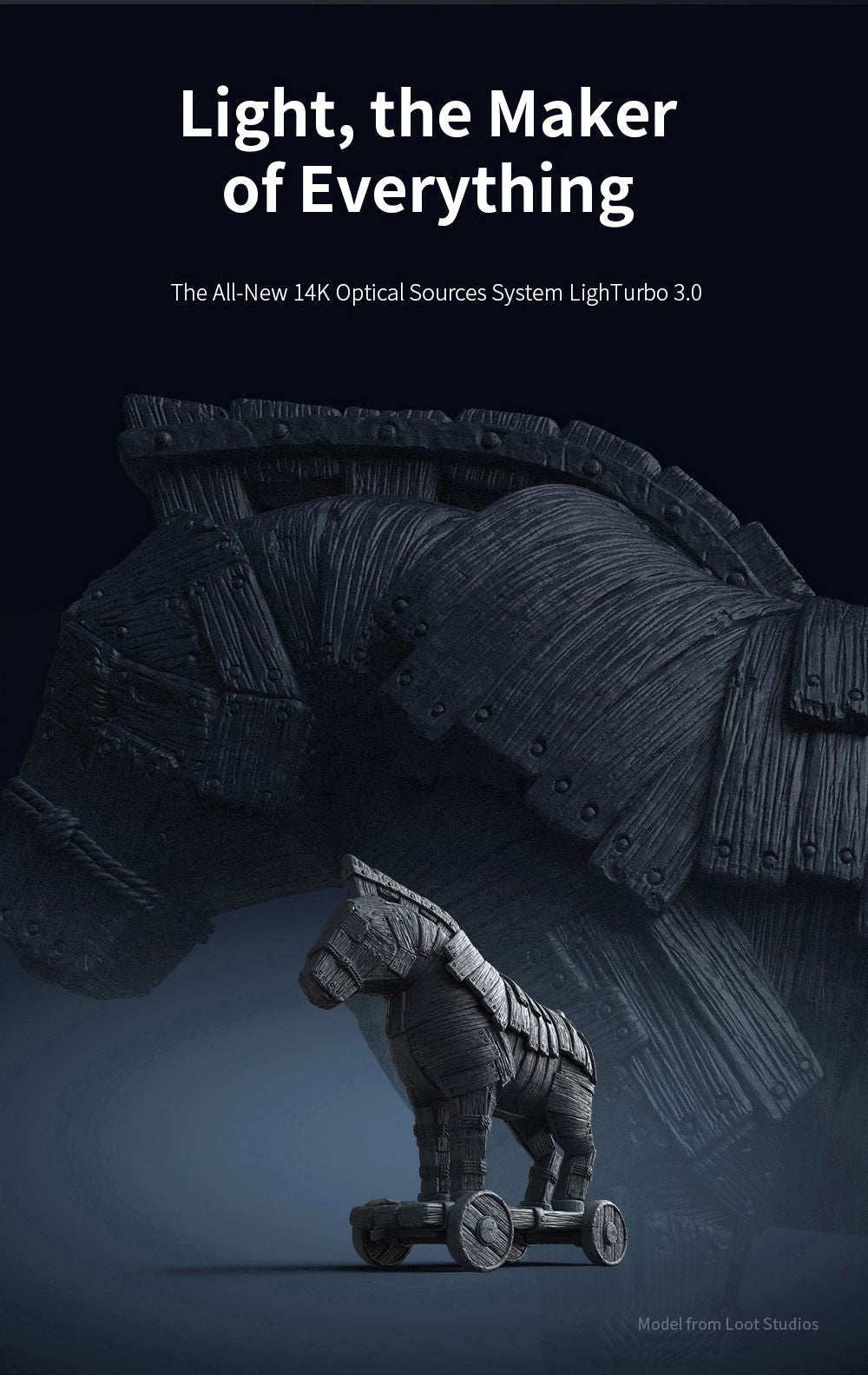 3D tiskárna Anycubic Photon Mono M7 Pro z pryskyřice, výška vrstvy 0,1 mm, rychlost tisku 170 mm/h, zdroj 14K COB LighTurbo 3.0, 10,1