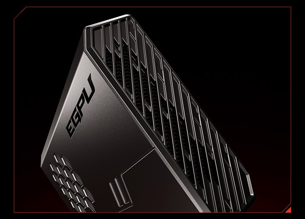 Dokovací stanice AOOSTAR XG76XT eGPU s grafickou kartou AMD Radeon RX 7600MXT, 8 GB GDDR6 RAM, 128bitová, 1*USB 4.0, 1*Oculink, 1*HDMI, 2*DP, 1*Type-C, 100W reverzní nabíjení - zástrčka EU