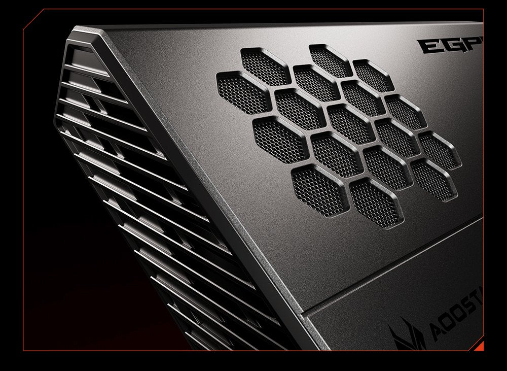 Dokovací stanice AOOSTAR XG76XT eGPU s grafickou kartou AMD Radeon RX 7600MXT, 8 GB GDDR6 RAM, 128bitová, 1*USB 4.0, 1*Oculink, 1*HDMI, 2*DP, 1*Type-C, 100W reverzní nabíjení - zástrčka EU