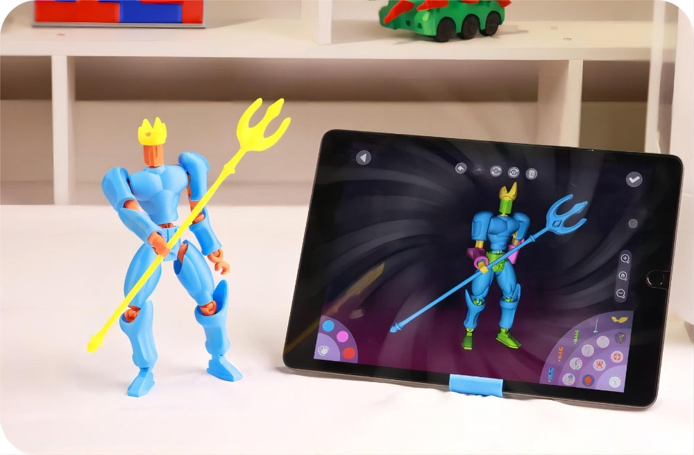 3D tiskárna AOSEED X-MAKER pro děti a začátečníky, 120 - 300 mm/s, bez možnosti vyrovnání podložky, tisk přes Wi-Fi, ultratichý tisk, ovládání aplikací, podpora PLA/ABS filamentu, 150*150*150 mm