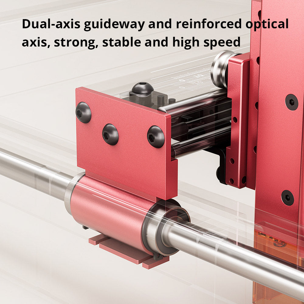 Laserová gravírka/řezačka ATOMSTACK A12 PRO 12W, pevné zaostření, přesnost gravírování 0,02 mm, rychlost gravírování 600 mm/s, 32bitová základní deska, křížové laserové polohování, ovládání aplikací, 365x305 mm