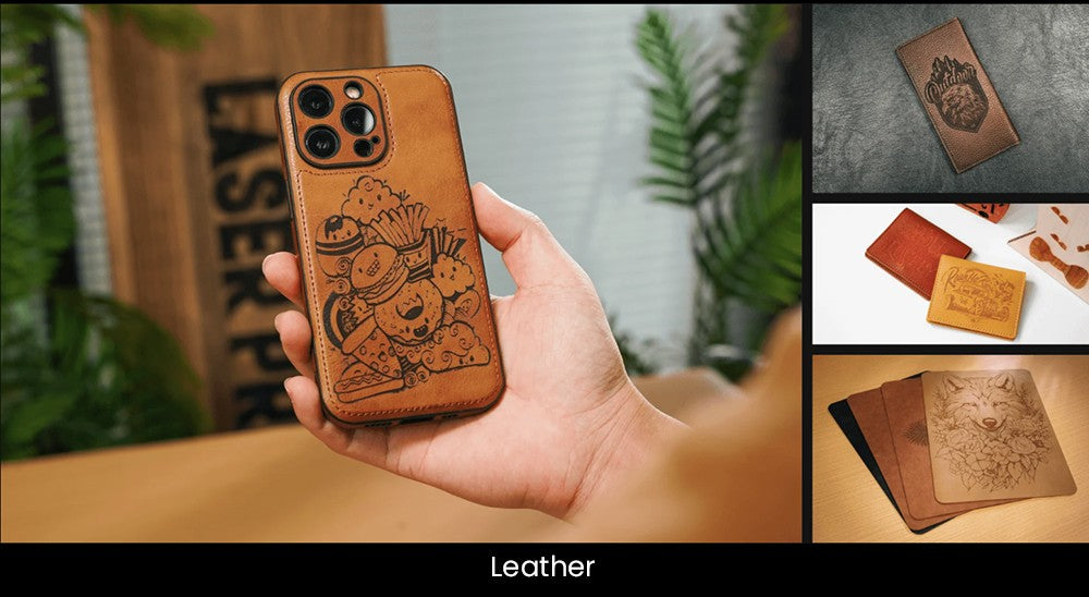 Laserová gravírka ATOMSTACK Hurricane CO2 třídy 1, výkon 55 W, přesnost 0,01 mm, rychlost gravírování 600 mm/s, 500*300 mm, viditelný červený indikátor, 5MP kamera, automatický hasicí přístroj, systém odvodu kouře