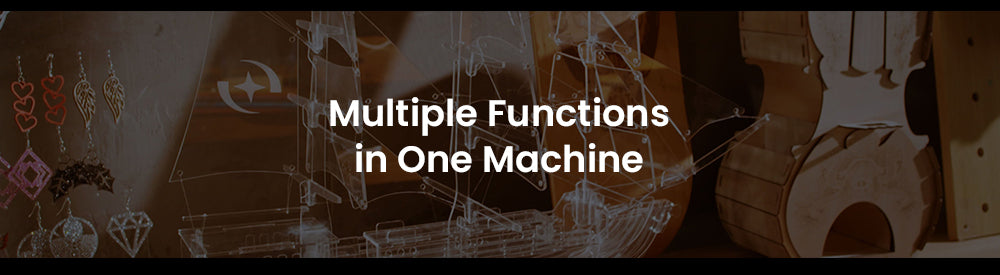 Laserová gravírka ATOMSTACK Hurricane CO2 třídy 1, výkon 55 W, přesnost 0,01 mm, rychlost gravírování 600 mm/s, 500*300 mm, viditelný červený indikátor, 5MP kamera, automatický hasicí přístroj, systém odvodu kouře