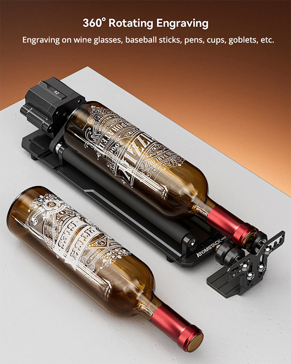 Jednoduchý rotační válec ATOMSTACK R2-B