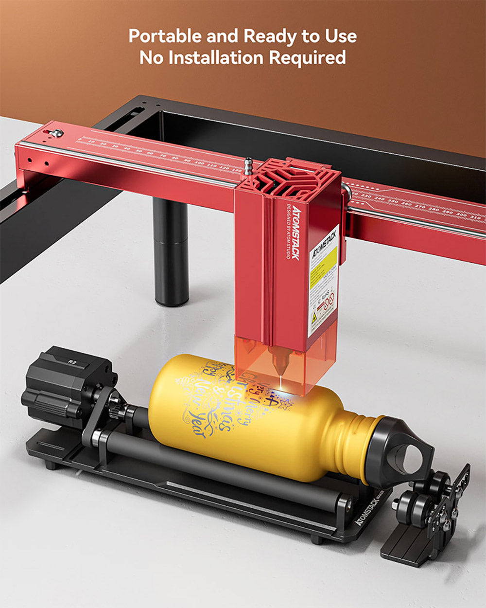 Jednoduchý rotační válec ATOMSTACK R2-B