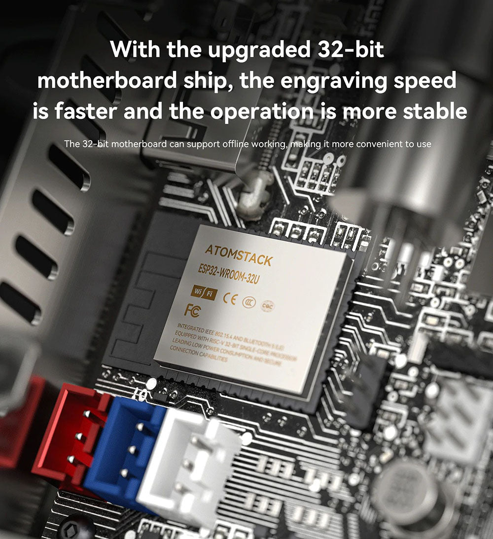 ATOMSTACK S20 Pro 20W laserová gravírka a řezačka s asistenčními sadami pro vzduch, volné ostření, čtyřjádrový diodový laser, offline gravírování - USA