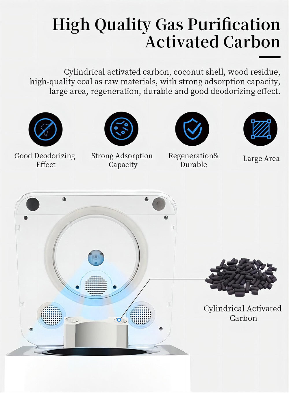 Kuchyňský kompostér BEECO HQD-314Pro, objem 3,3 l, přeměna odpadu na přírodní hnojivo, vestavěné UVC světlo, dětský zámek, LCD displej