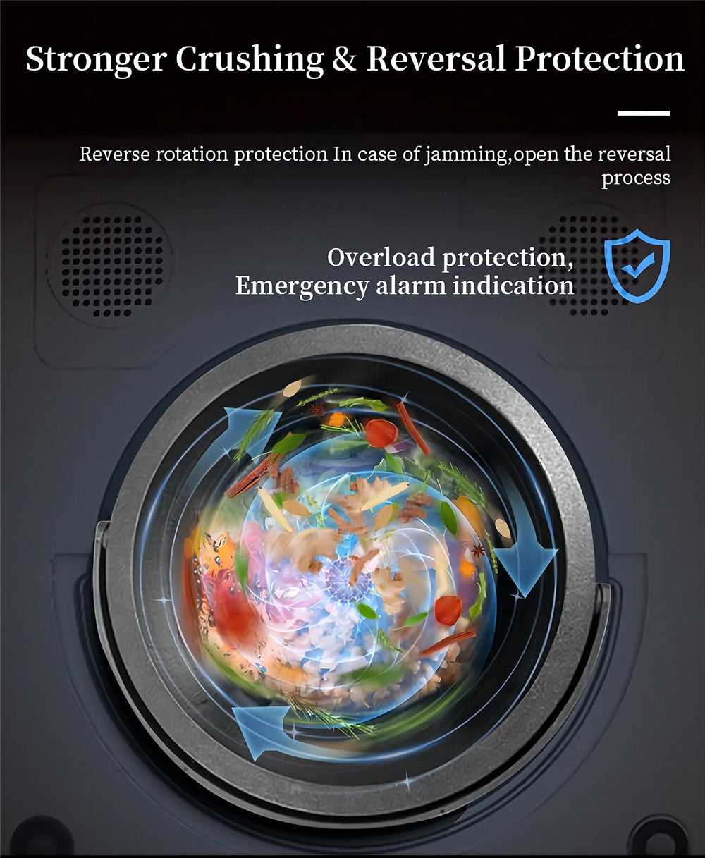 Kuchyňský kompostér BEECO HQD-314Pro, objem 3,3 l, přeměna odpadu na přírodní hnojivo, vestavěné UVC světlo, dětský zámek, LCD displej