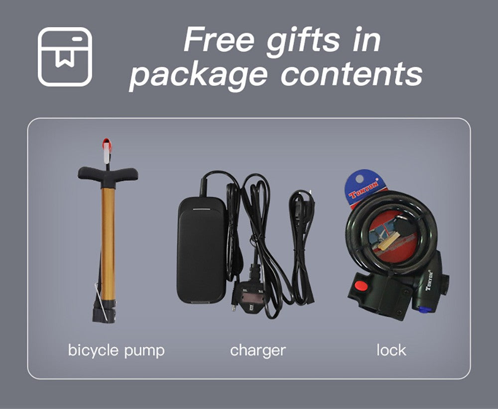 Elektrokolo Bezior M3, motor 48 V 500 W, maximální rychlost 32 km/h, baterie 10,4 Ah, maximální dojezd 60 km, pneumatiky 26*2,1'' CST, řazení Shimano 7 rychlostí - černé