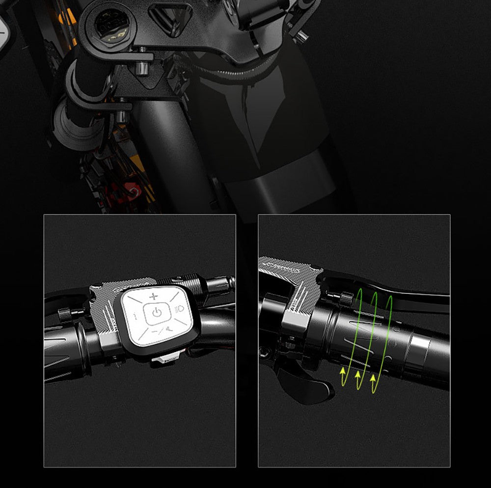 Elektrické horské kolo Bezior X500 MAX, motor Bafang 750 W, vyjímatelná baterie 48 V 37,5 Ah, tlusté pneumatiky 20 x 4,0 palce, maximální rychlost 48 km/h, dojezd 220 km, přední odpružená vidlice, hydraulické kotoučové brzdy, řazení Shimano 7 rychlostí