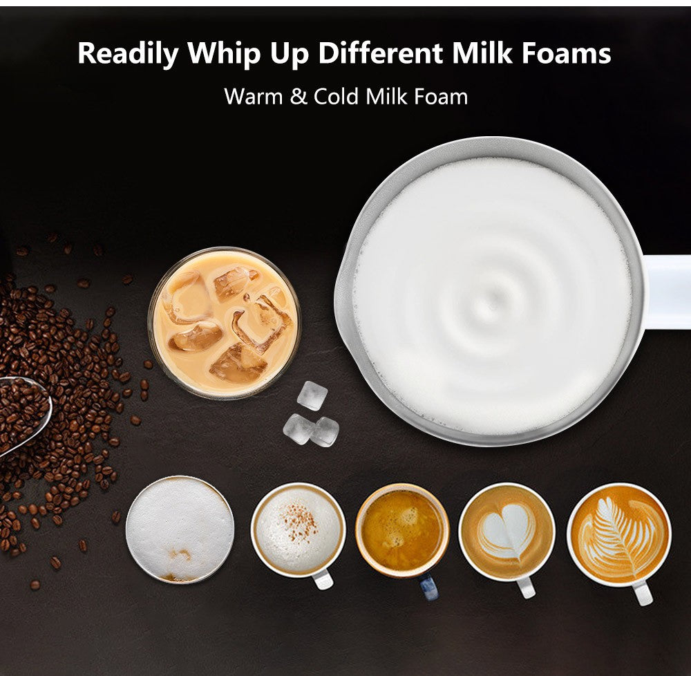 BioloMix BN11 4v1 napěňovač horkého a studeného mléka, objem pěny 150 ml, ohřívací kapacita 300 ml