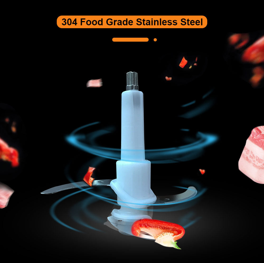 Elektrický mlýnek na maso BioloMix CP615, nízká/vysoká rychlost, 2 rychlosti, motor 500 W, velká kapacita 2 l