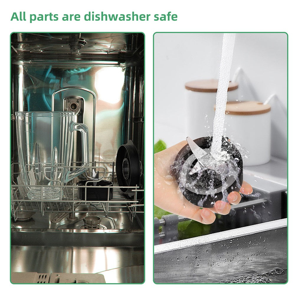 Smoothie mixér BioloMix SF701 1300W s 1,5l skleněnou nádobou, 2 rychlostními stupni a pulzní funkcí