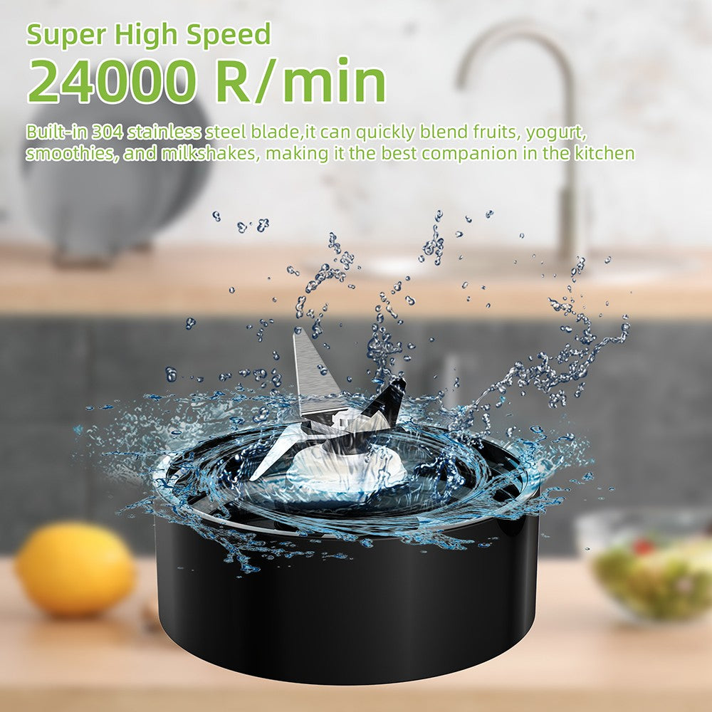 BioloMix TB23M 3v1 multifunkční kuchyňský robot, přenosný odšťavňovač 700 W, osobní mixér, mlýnek na maso, mlýnek na kávu a koření, sekáček na maso, smoothie, mixér na ovoce