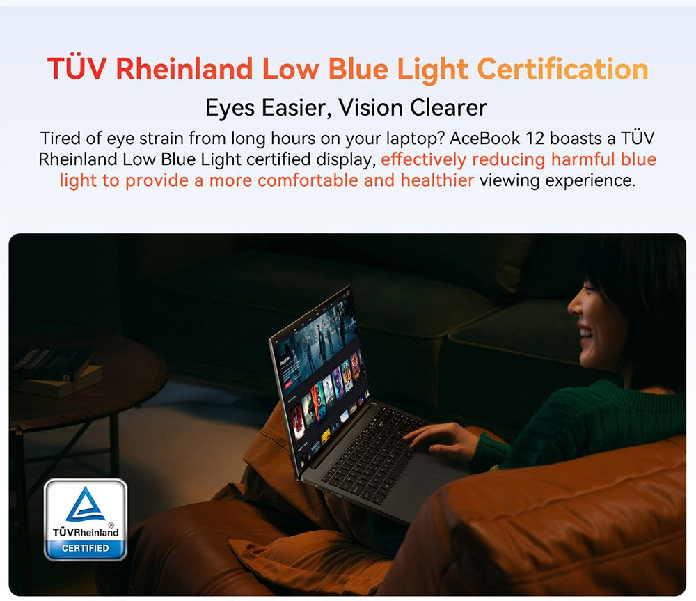 Notebook Blackview Acebook 12, 16palcový IPS displej s rozlišením 1920*1200, Intel Core i5-1030NG7, 4 jádra (max. 3,5 GHz), 16 GB RAM, 512 GB SSD, WiFi 5 a Bluetooth 4.2, 1 plně vybavený port typu C, 2 USB 3.2, 1 USB 2.0, 1 HDMI, 1 SD karta, 1 audio konektor, baterie 57 Wh