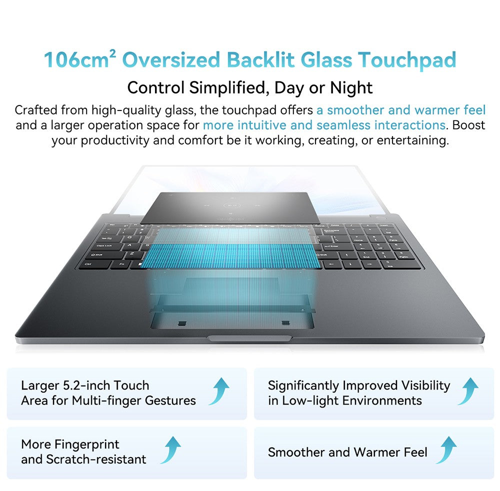 Notebook Blackview Acebook 12, 16palcový IPS displej s rozlišením 1920*1200, Intel Core i5-1030NG7, 4 jádra (max. 3,5 GHz), 16 GB RAM, 512 GB SSD, WiFi 5 a Bluetooth 4.2, 1 plně vybavený port typu C, 2 USB 3.2, 1 USB 2.0, 1 HDMI, 1 SD karta, 1 audio konektor, baterie 57 Wh