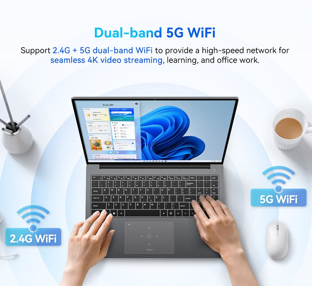 Notebook Blackview Acebook 12, 16palcový IPS displej s rozlišením 1920*1200, Intel Core i5-1030NG7, 4 jádra (max. 3,5 GHz), 16 GB RAM, 512 GB SSD, WiFi 5 a Bluetooth 4.2, 1 plně vybavený port typu C, 2 USB 3.2, 1 USB 2.0, 1 HDMI, 1 SD karta, 1 audio konektor, baterie 57 Wh