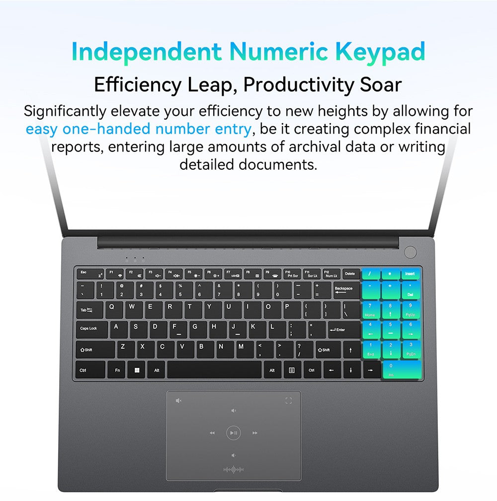 Notebook Blackview Acebook 12, 16palcový IPS displej s rozlišením 1920*1200, Intel Core i5-1030NG7, 4 jádra (max. 3,5 GHz), 16 GB RAM, 512 GB SSD, WiFi 5 a Bluetooth 4.2, 1 plně vybavený port typu C, 2 USB 3.2, 1 USB 2.0, 1 HDMI, 1 SD karta, 1 audio konektor, baterie 57 Wh