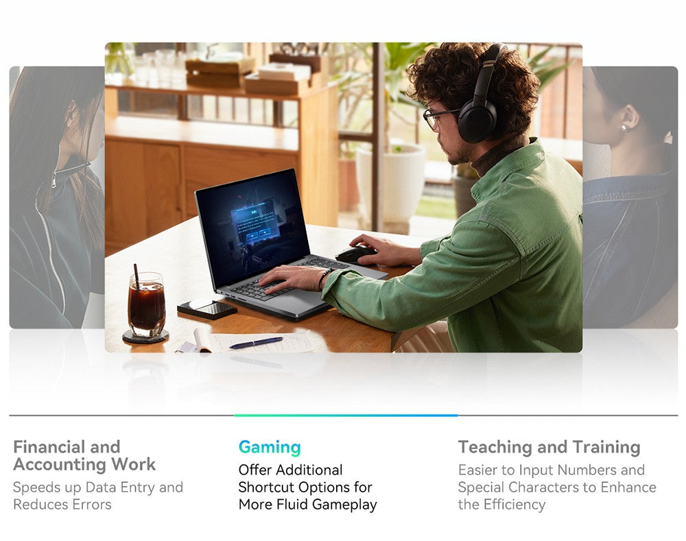 Notebook Blackview Acebook 12, 16palcový IPS displej s rozlišením 1920*1200, Intel Core i5-1030NG7, 4 jádra (max. 3,5 GHz), 16 GB RAM, 512 GB SSD, WiFi 5 a Bluetooth 4.2, 1 plně vybavený port typu C, 2 USB 3.2, 1 USB 2.0, 1 HDMI, 1 SD karta, 1 audio konektor, baterie 57 Wh