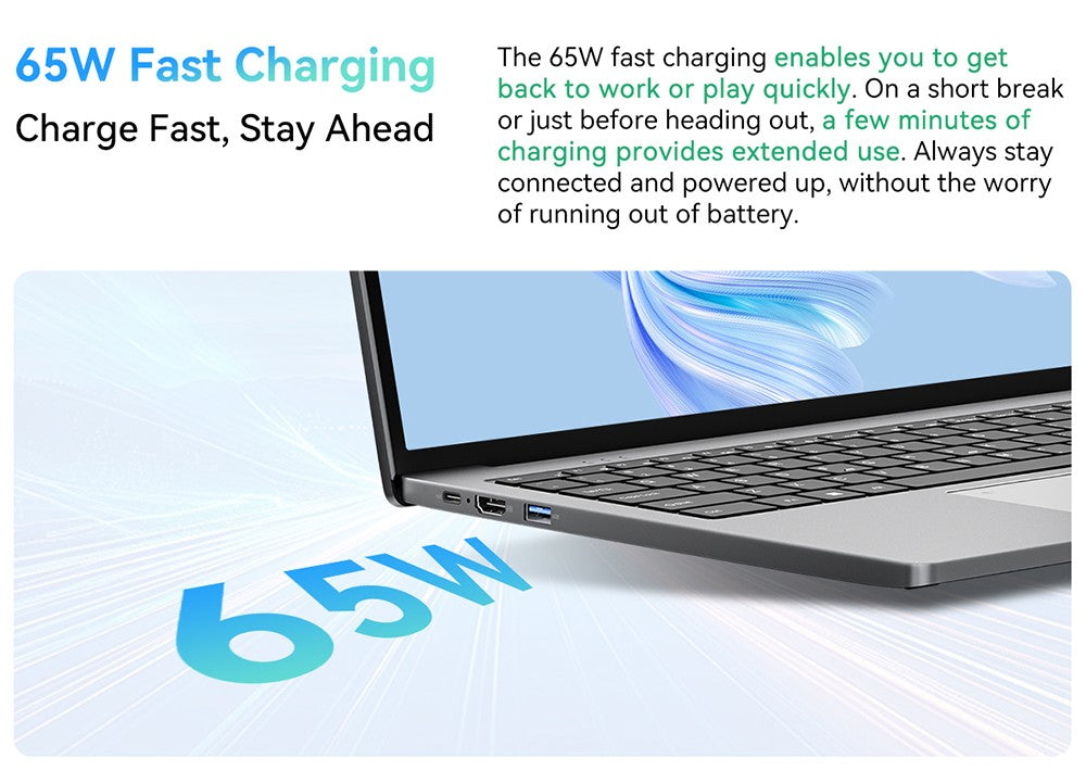 Notebook Blackview Acebook 12, 16palcový IPS displej s rozlišením 1920*1200, Intel Core i5-1030NG7, 4 jádra (max. 3,5 GHz), 16 GB RAM, 512 GB SSD, WiFi 5 a Bluetooth 4.2, 1 plně vybavený port typu C, 2 USB 3.2, 1 USB 2.0, 1 HDMI, 1 SD karta, 1 audio konektor, baterie 57 Wh