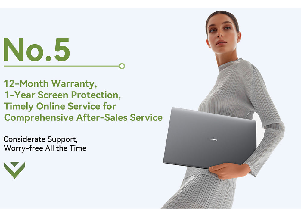 Notebook Blackview Acebook 12, 16palcový IPS displej s rozlišením 1920*1200, Intel Core i5-1030NG7, 4 jádra (max. 3,5 GHz), 16 GB RAM, 512 GB SSD, WiFi 5 a Bluetooth 4.2, 1 plně vybavený port typu C, 2 USB 3.2, 1 USB 2.0, 1 HDMI, 1 SD karta, 1 audio konektor, baterie 57 Wh