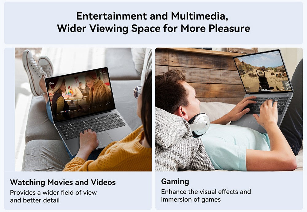 Notebook Blackview Acebook 12, 16palcový IPS displej s rozlišením 1920*1200, Intel Core i5-1030NG7, 4 jádra (max. 3,5 GHz), 16 GB RAM, 512 GB SSD, WiFi 5 a Bluetooth 4.2, 1 plně vybavený port typu C, 2 USB 3.2, 1 USB 2.0, 1 HDMI, 1 SD karta, 1 audio konektor, baterie 57 Wh