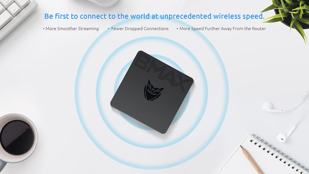 BMAX B1 Pro Mini PC Intel Gemini Lake N4000 až 2,6 GHz Windows 11 8 GB RAM 128 GB SSD 2,4G/5G dvoupásmový WiFi Bluetooth 4.2 - EU