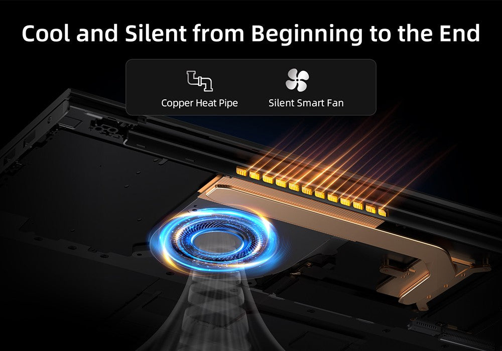 Notebook BMAX X15 Pro, 15,6 palcový IPS displej s rozlišením 1920*1080, Intel N95, 4 jádra, max. 3,4 GHz, 16 GB RAM, 512 GB SSD, WiFi 5, Bluetooth 5.0, baterie 5000 mAh, 1x USB 3.2, 1x Mini HDMI, 1x slot pro Micro SD kartu, 1x konektor pro sluchátka, klávesnice plné velikosti