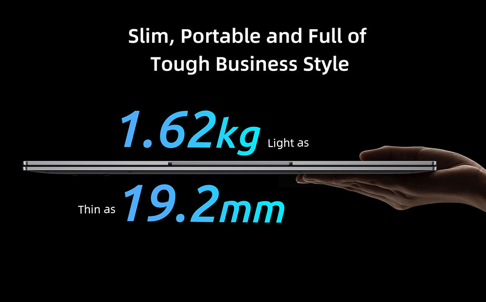 Notebook BMAX X15 Pro, 15,6 palcový IPS displej s rozlišením 1920*1080, Intel N95, 4 jádra, max. 3,4 GHz, 16 GB RAM, 512 GB SSD, WiFi 5, Bluetooth 5.0, baterie 5000 mAh, 1x USB 3.2, 1x Mini HDMI, 1x slot pro Micro SD kartu, 1x konektor pro sluchátka, klávesnice plné velikosti