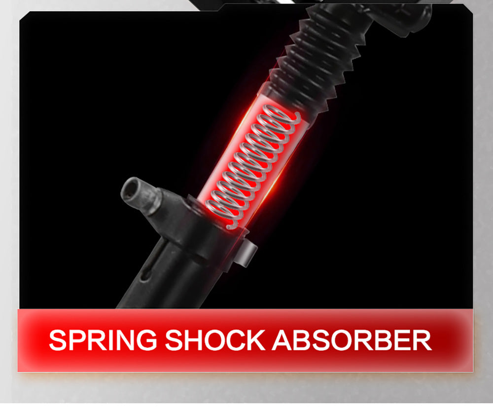 Elektrická koloběžka BOYUEDA Q7 Pro, motor 2*1600 W, baterie 52 V 19 Ah, pneumatiky 10 palců, maximální rychlost 70 km/h, dojezd 70 km, dvojité hydraulické kotoučové brzdy, přední hydraulický tlumič a zadní pružinový tlumič, ovládání pomocí aplikace