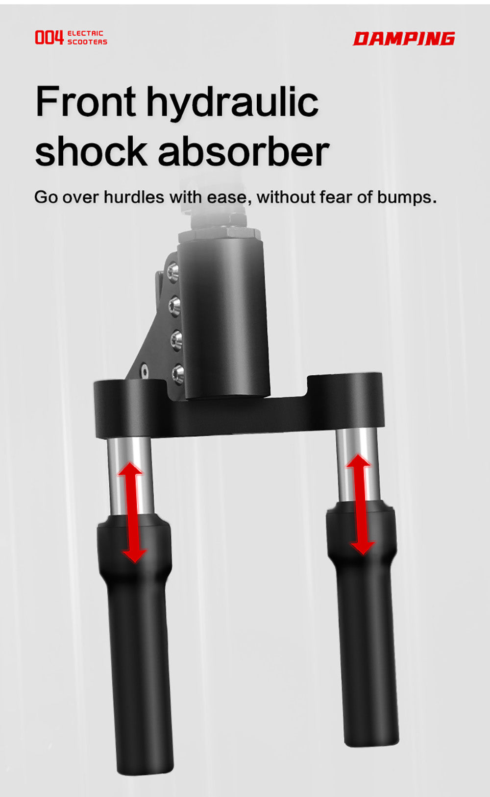 Elektrická koloběžka BOYUEDA Q7 Pro, motor 2*1600 W, baterie 52 V 19 Ah, pneumatiky 10 palců, maximální rychlost 70 km/h, dojezd 70 km, dvojité hydraulické kotoučové brzdy, přední hydraulický tlumič a zadní pružinový tlumič, ovládání pomocí aplikace