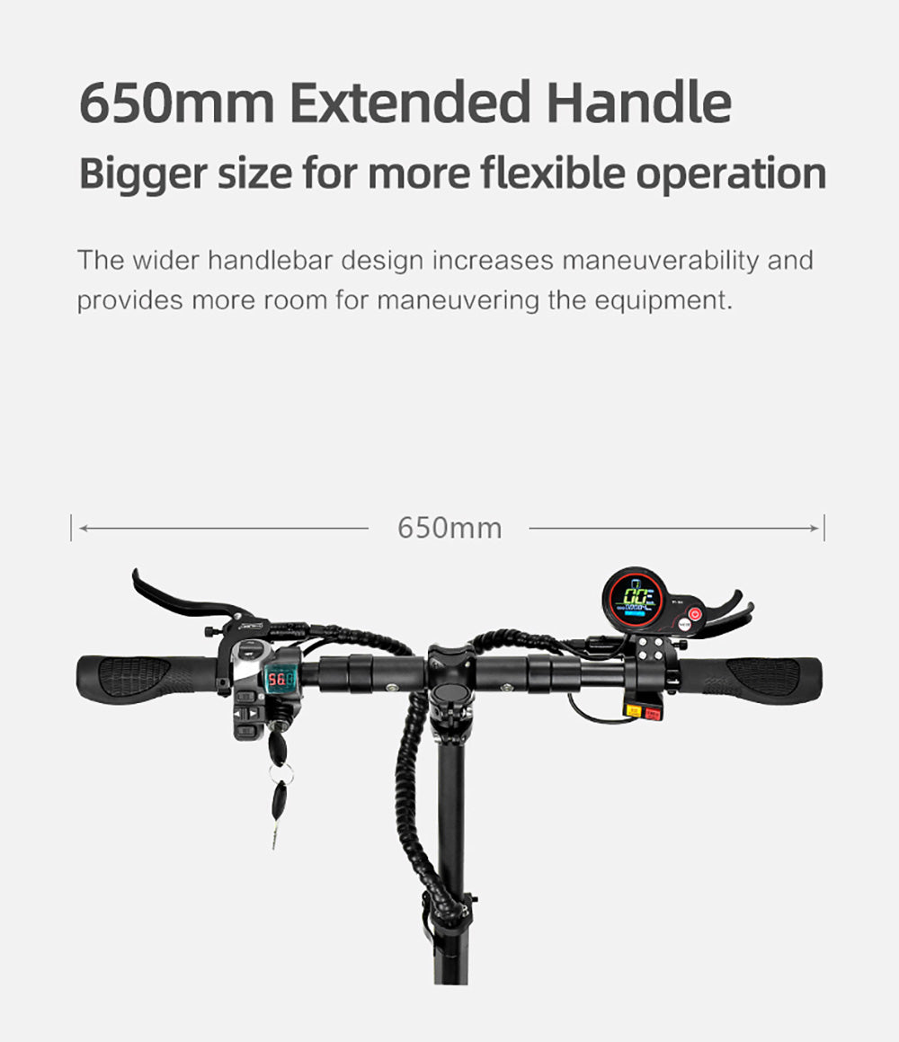 Elektrická koloběžka BOYUEDA S3-11, motor 2*3000 W, baterie 60 V 38 Ah, pneumatiky 11 palců, maximální rychlost 85 km/h, dojezd 120 km, dvojité hydraulické kotoučové brzdy, hydraulický tlumič, LCD displej