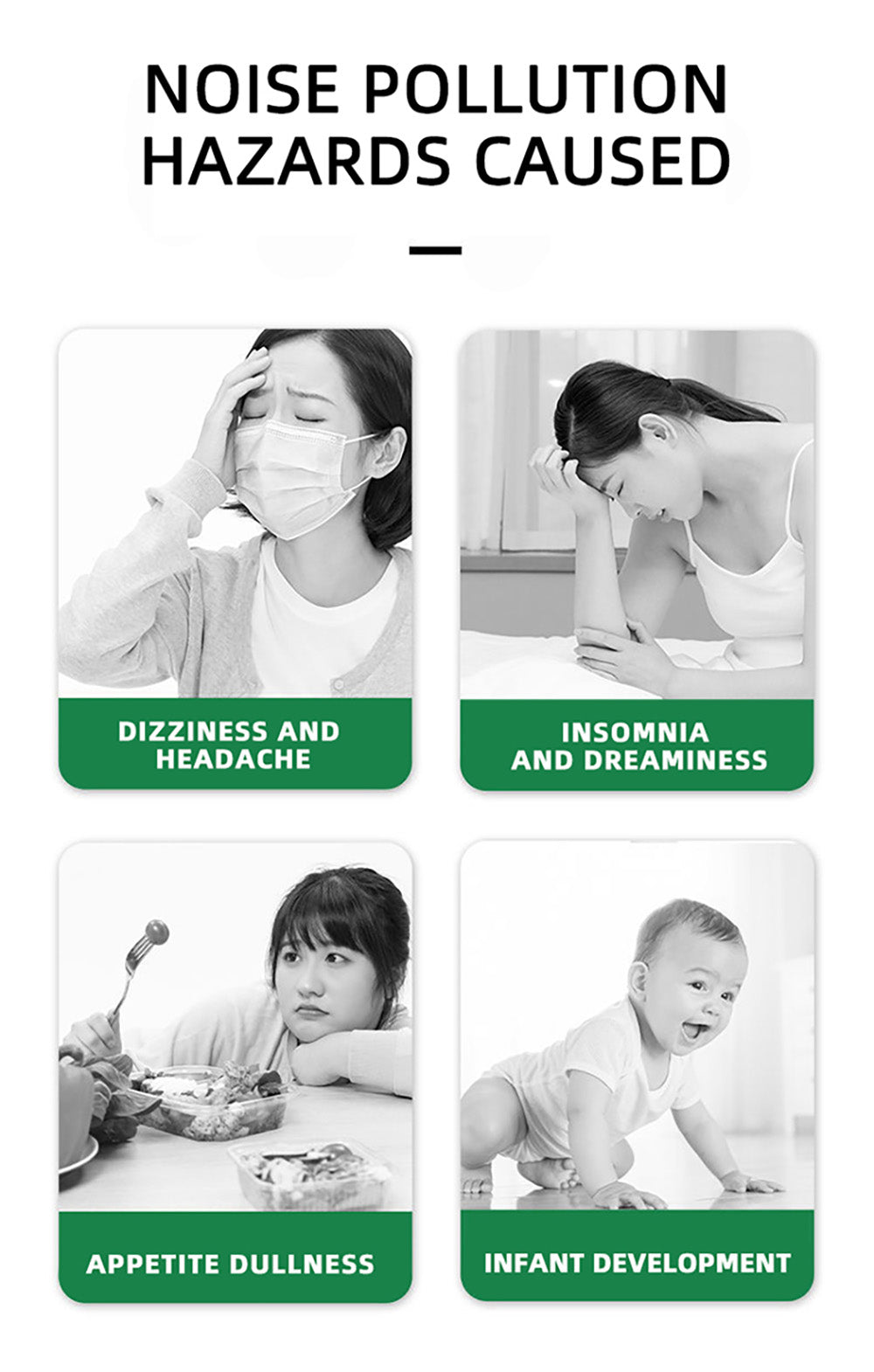 BSIDE GX1 4 v 1 komplexní tester, tester okolní teploty/vlhkosti/světla, hluku/nadmořské výšky, s funkcemi testování decibelů, klimatizace a chladiva - zelený