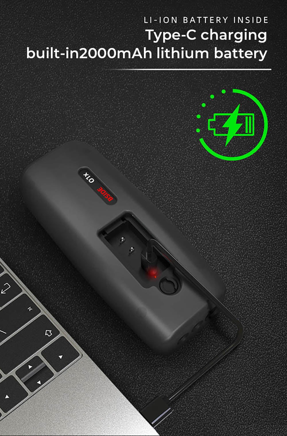 BSIDE O1X 3 v 1 osciloskop multimetr elektrické pero, šířka pásma 10 MHz, 2,8 palcový TFT barevný displej, lithiová baterie 2000 mAh, LED svítilna